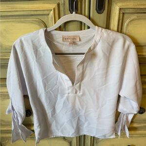 Philosophy Elegant White Blouse